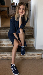 Megan Oversized Organic Cotton Midi Dress