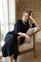 Megan Oversized Organic Cotton Midi Dress