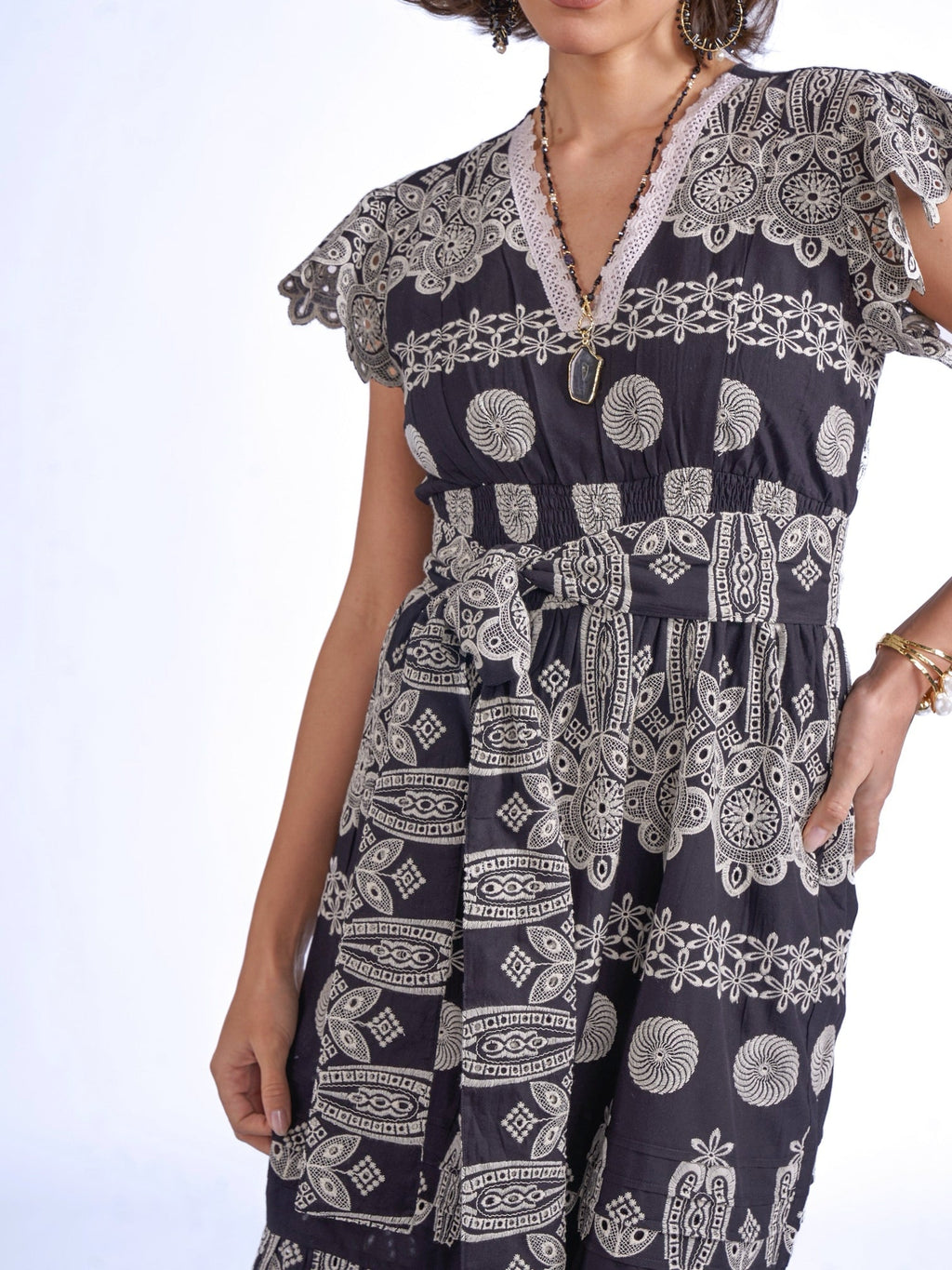 'MELBOURNE' DRESS IN BLACK