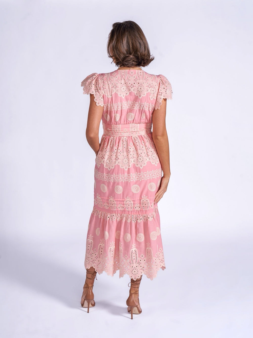 'MELBOURNE' DRESS IN STRAWBERRY