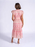 'MELBOURNE' DRESS IN STRAWBERRY