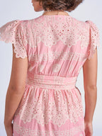 'MELBOURNE' DRESS IN STRAWBERRY