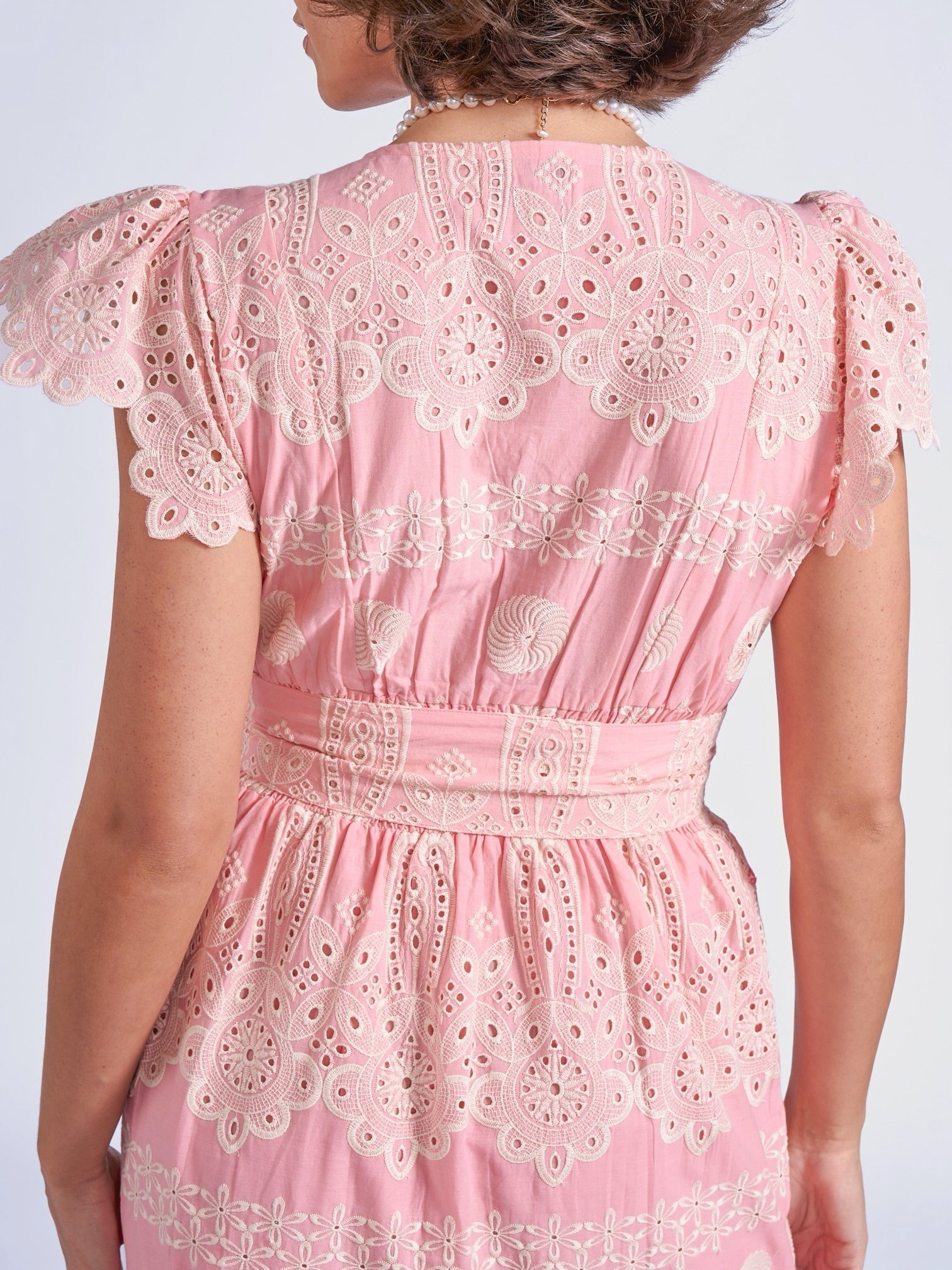 'MELBOURNE' DRESS IN STRAWBERRY