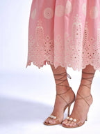 'MELBOURNE' DRESS IN STRAWBERRY