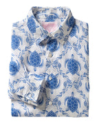 Linen Shirt TURTLE TRELLIS