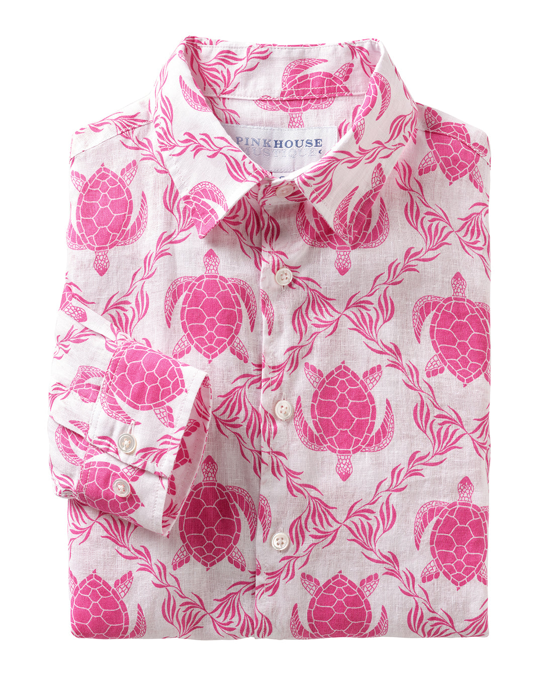 Linen Shirt TURTLE TRELLIS