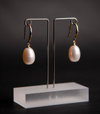 Pearl drop earrings
