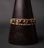 Tourmaline gold vermeil bracelet