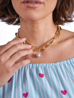 'MICHELE' DRESS IN PINK HEART