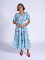 'MICHELE' DRESS IN PINK HEART