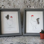 Herk Cockerel Mini Print