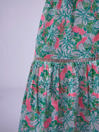 'MISHA' DRESS IN PINK PARROT
