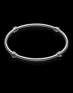 Morton Silver Knot Bangle