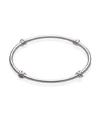 Morton Silver Knot Bangle