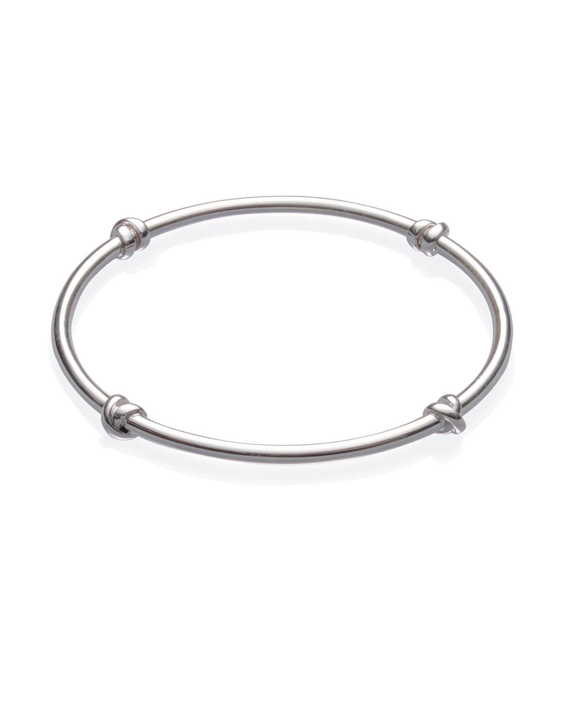 Morton Silver Knot Bangle