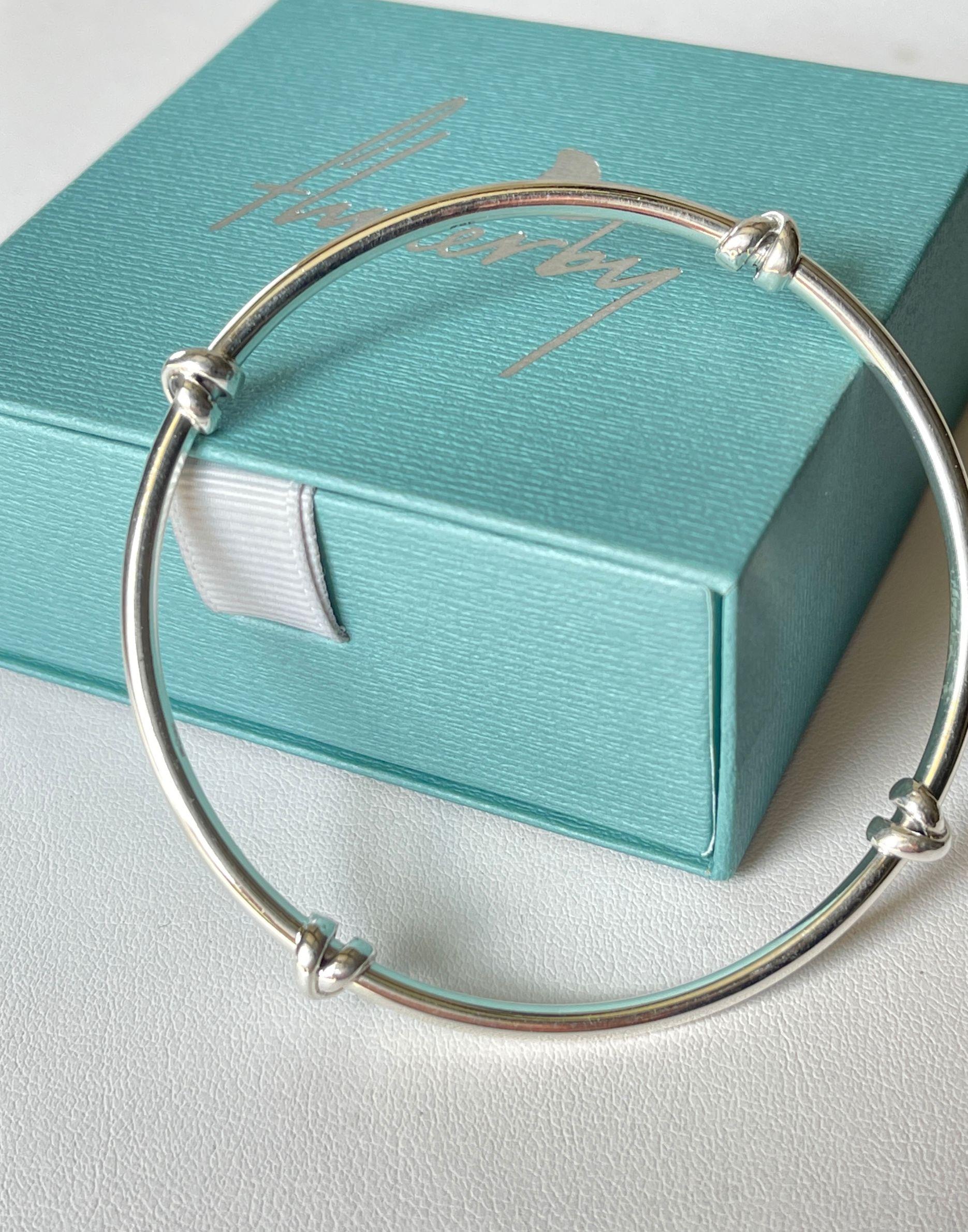 Morton Silver Knot Bangle