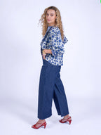 'MUSE' REVERSIBLE JACKET, INDIGO