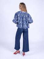 'MUSE' REVERSIBLE JACKET, INDIGO