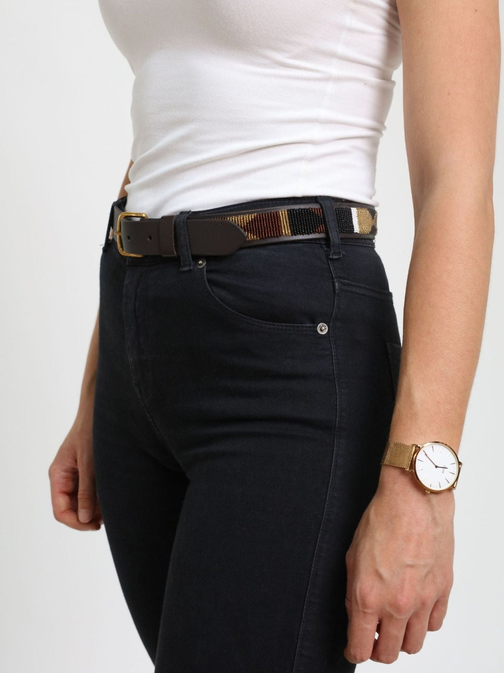 Beaded Belt - Dunia (Narrow)