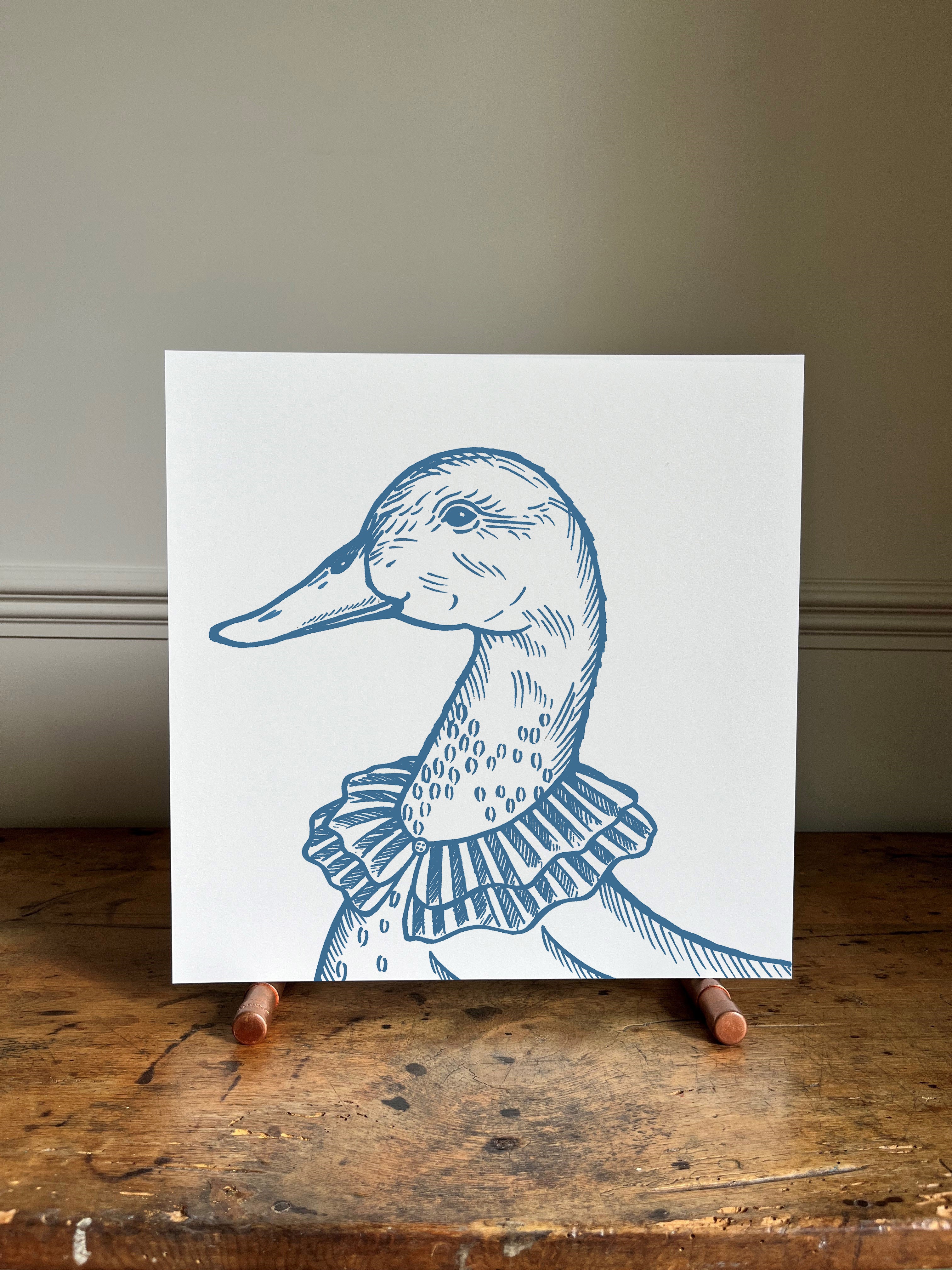 Nancy Duck Art Print