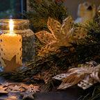 Natural Scandinavian Snowflake | Christmas Tree Decoration 11cm