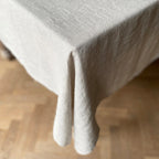 Natural Linen Tablecloth - 160 x 250cm