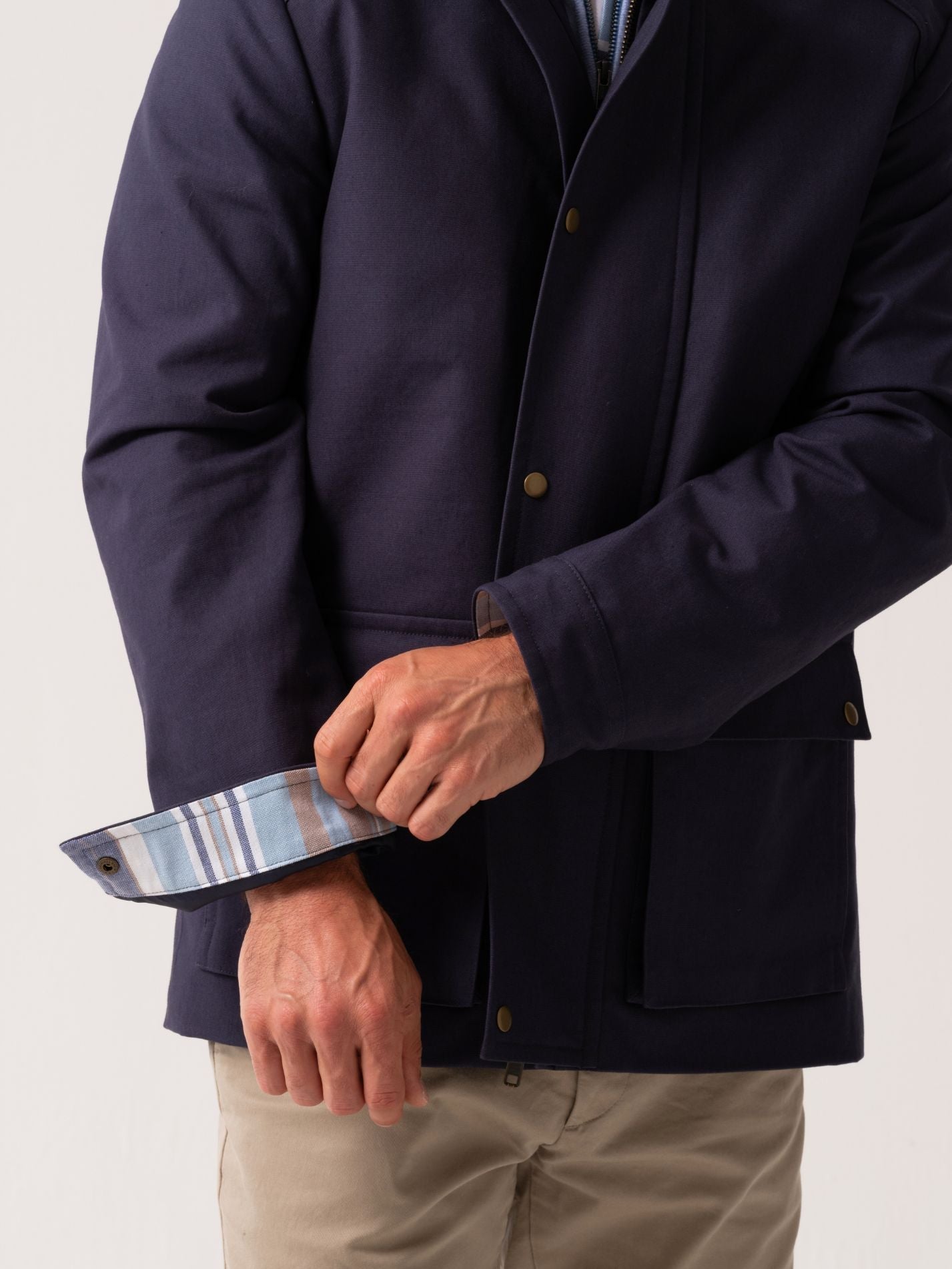 The Aberdare Coat - Navy