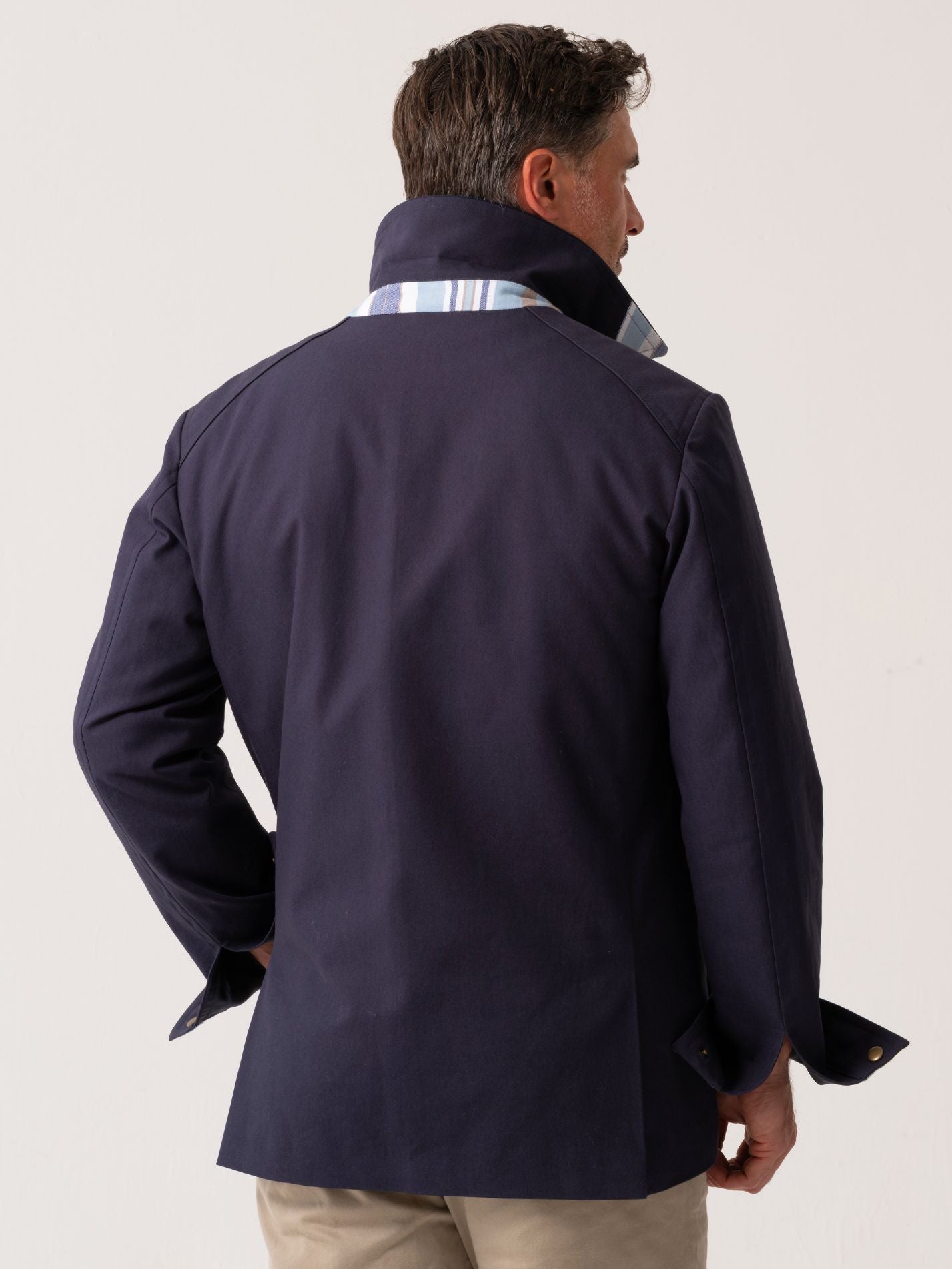 The Aberdare Coat - Navy