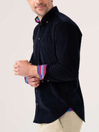 Dark Navy Cord Shirt