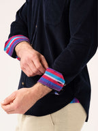 Dark Navy Cord Shirt