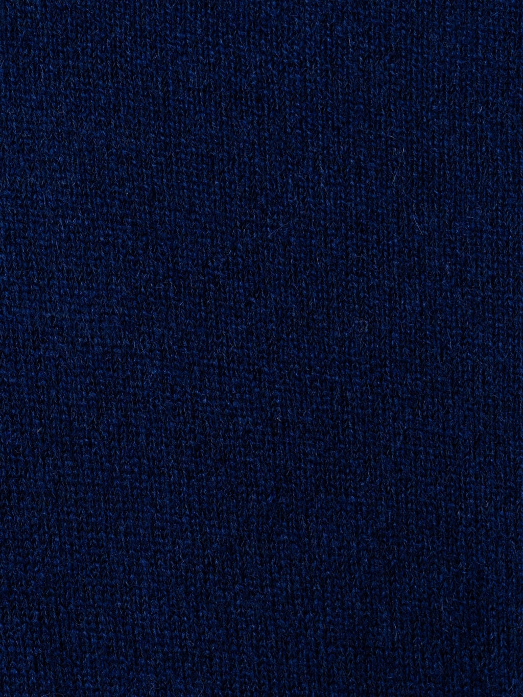The Mara Navy Quarter Zip Jumper - Wool & Cashmere