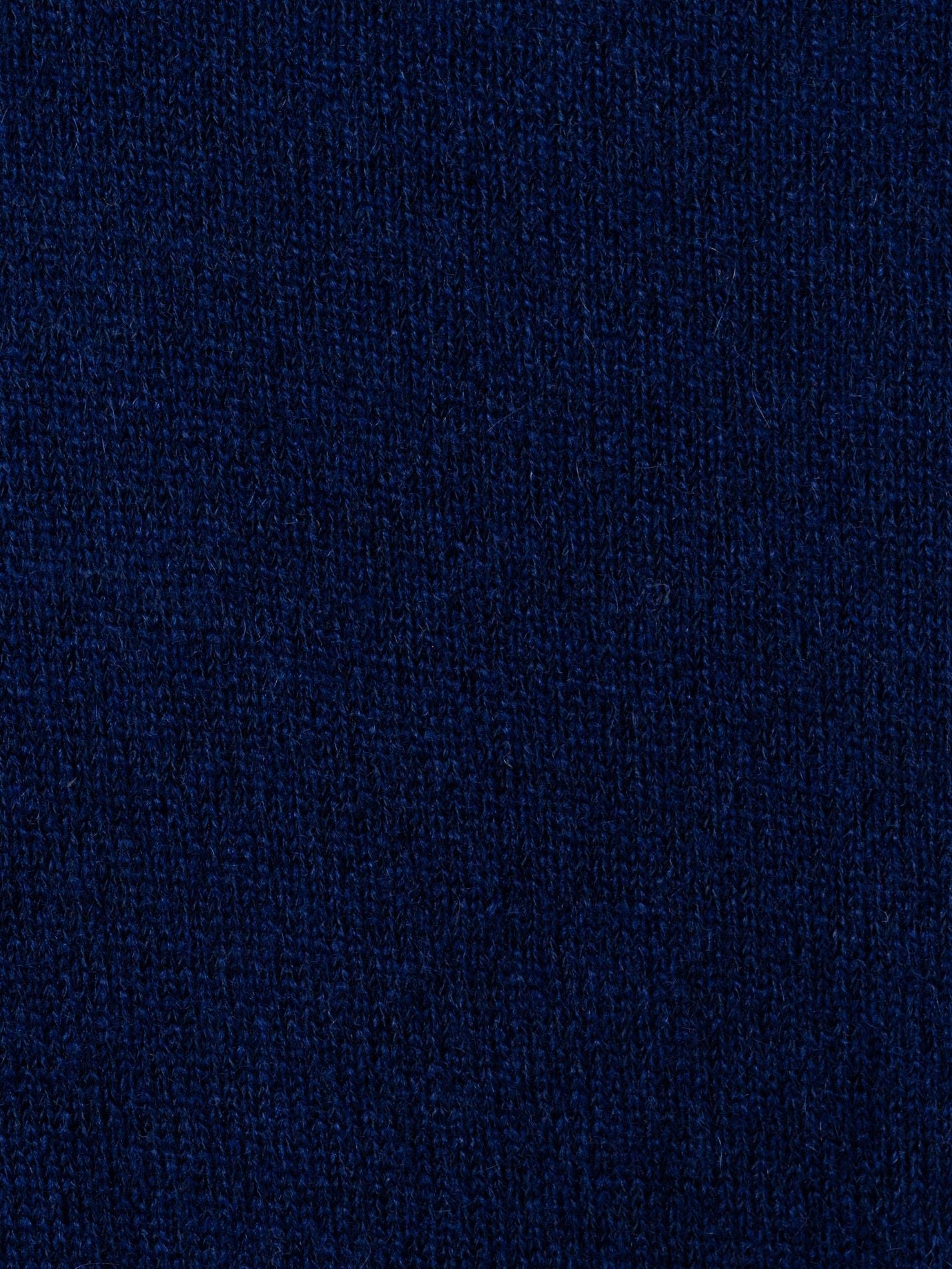 The Mara Navy Quarter Zip Jumper - Wool & Cashmere