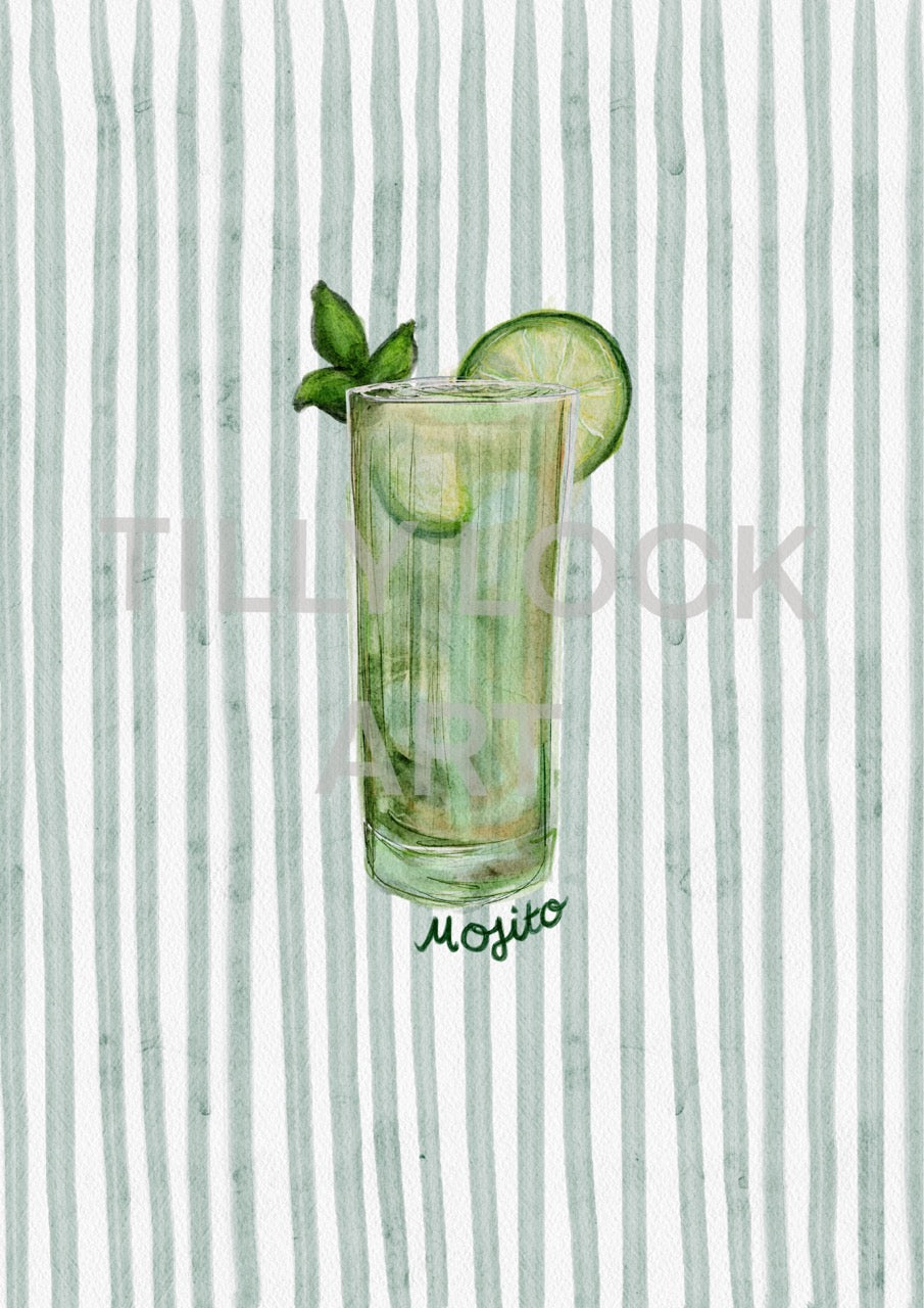 STRIPY MOJITO