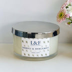 Double Wick Soy Candle - Neroli & Bergamot