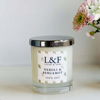 Single Wick Soy Candle - Neroli & Bergamot