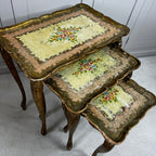 Vintage Nest of Florentine Tables