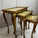 Vintage Nest of Florentine Tables