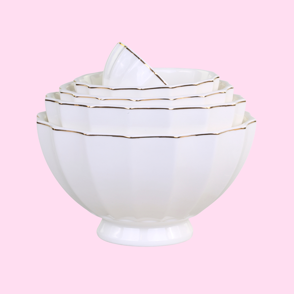 Set of Five Stacking Bowls