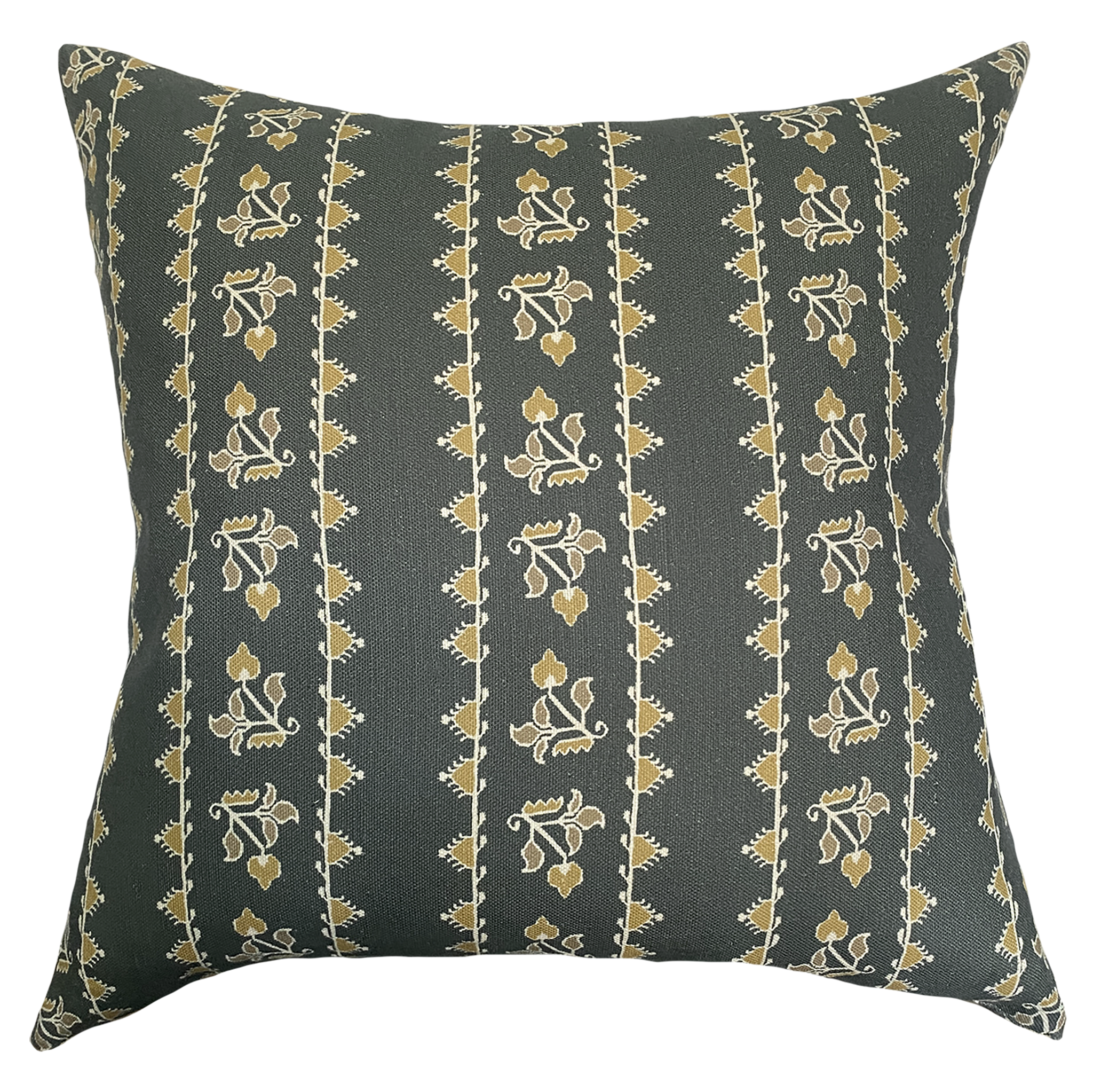 Nora Square Cushion - Slate Green