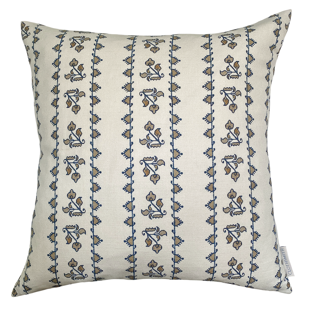 Nora Square Cushion - Cream