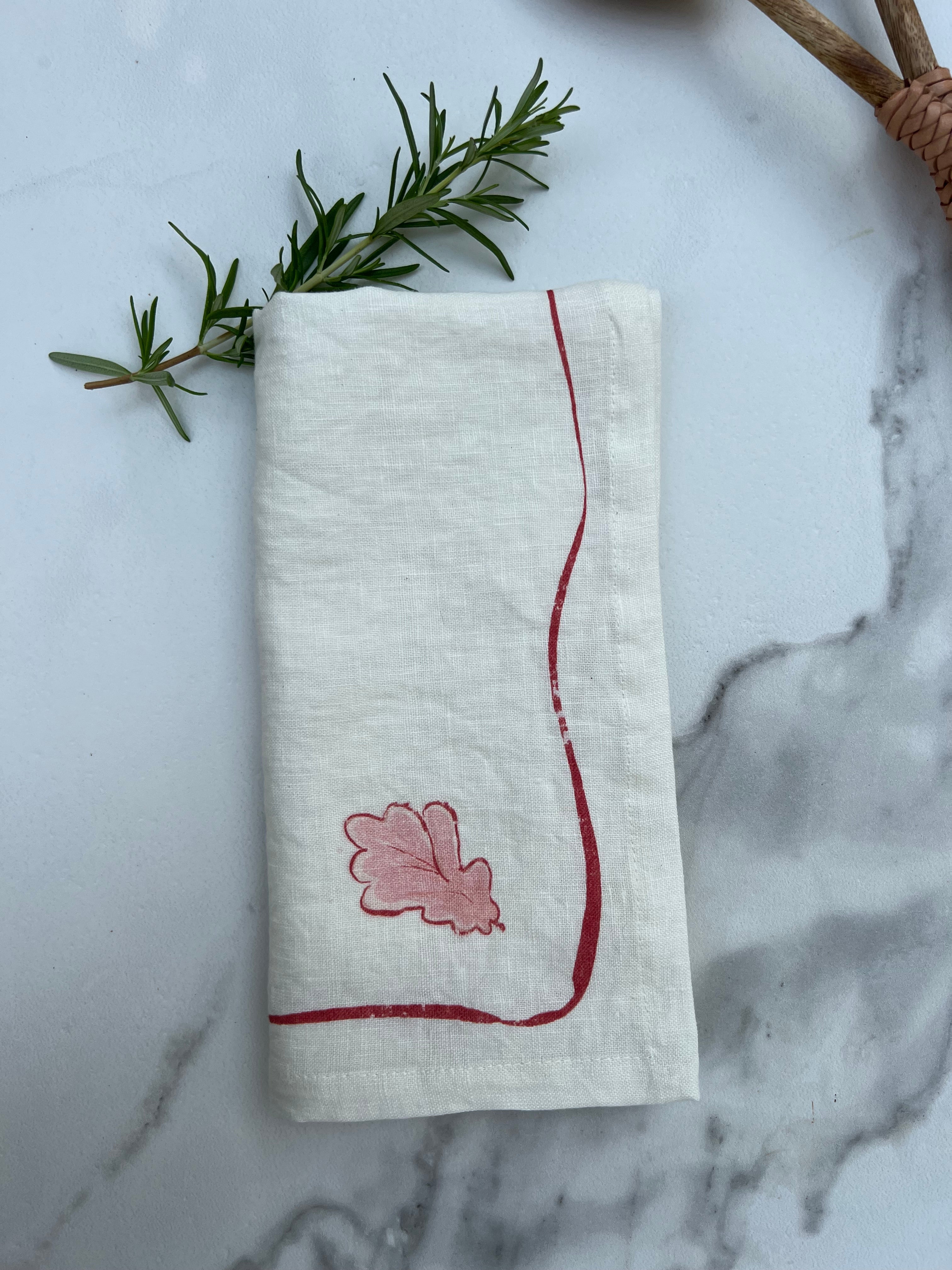 Oak Leaf Napkins (Set of 4)