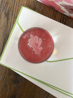 Decoupage Paperweight, Oak Leaf