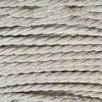 Oatmeal Linen - Lola's Leads EU Fabric Extension Cable