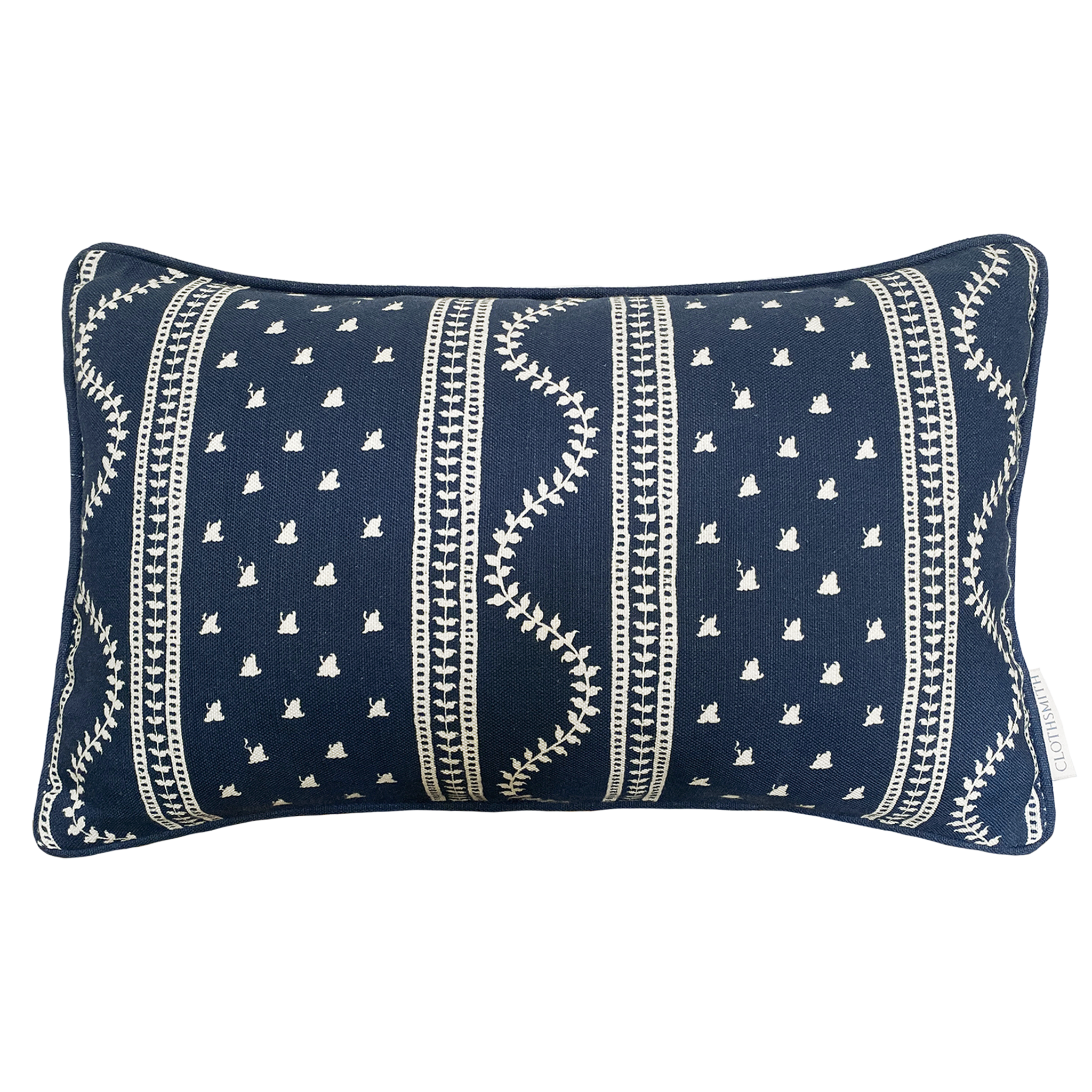 Odette Rectangular Cushion - Indigo