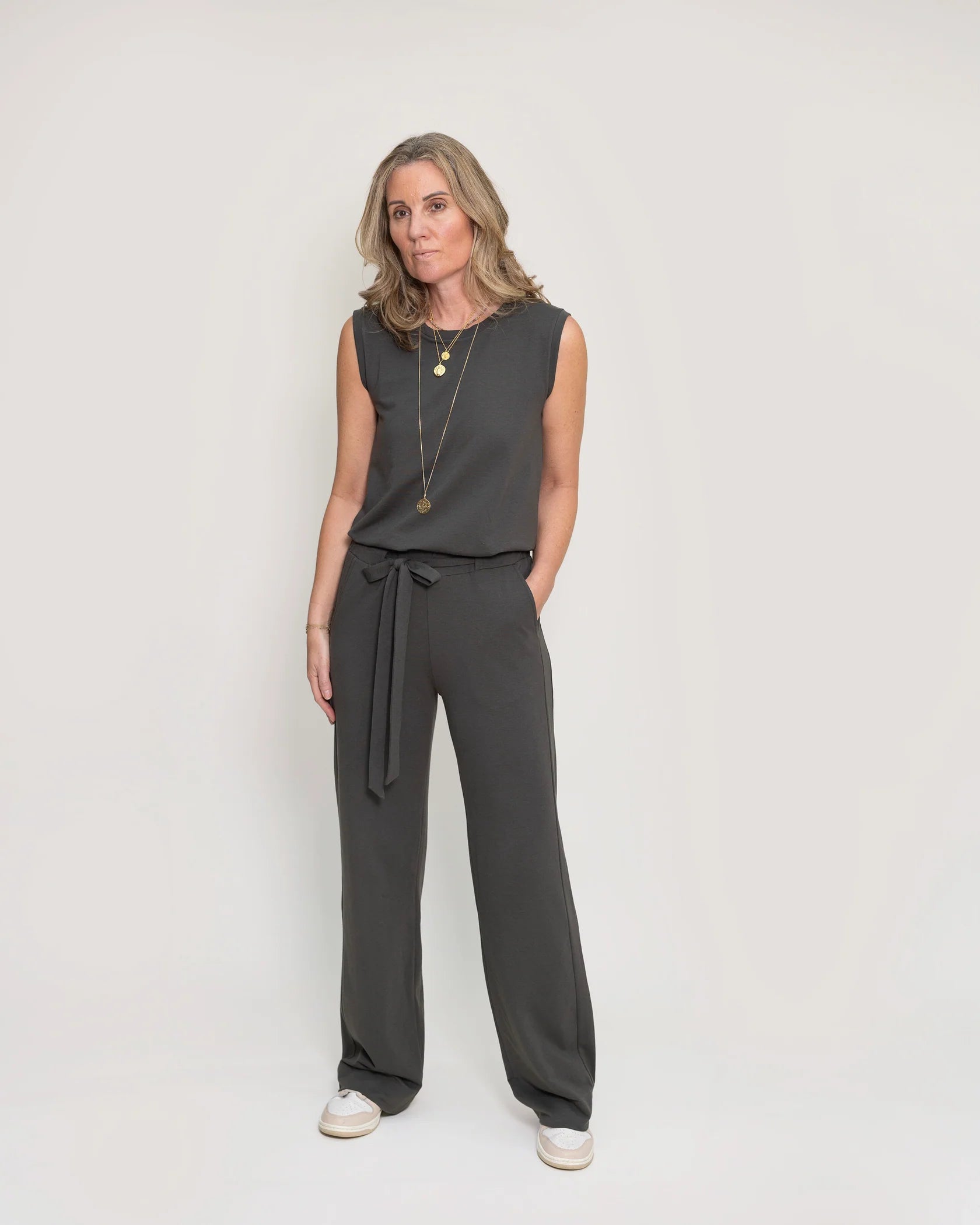 Goddess Wide Leg Trousers