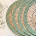 Seagrass Placemats - Olive (set of 4)