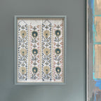 Oren Framed Embroidery Print