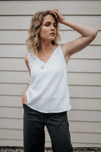 Organic Cotton Gauze Vest