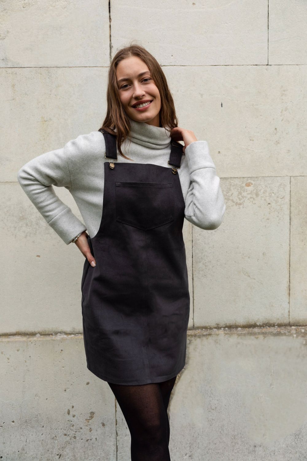 Organic Cotton Pinafore Dress
