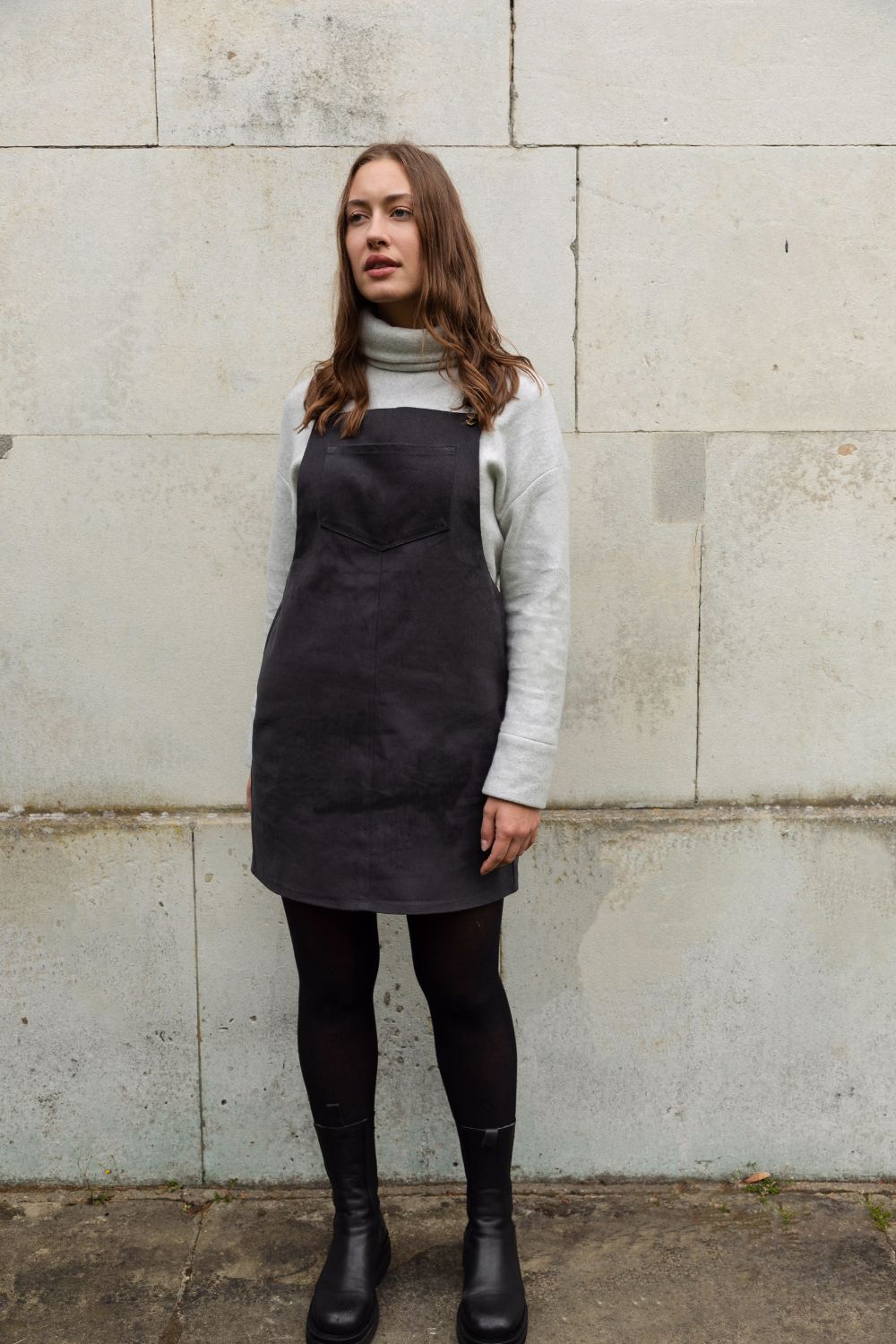 Organic Cotton Pinafore Dress